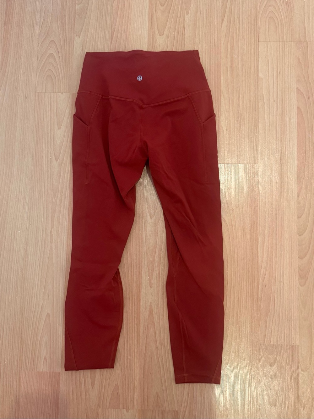 lululemon athletica Align 25” High-Rise leggings with pockets Autumn Rust
